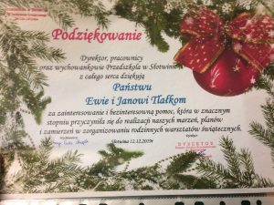Warsztaty Świat Bozego Narodzenia SP Słotwina 201901