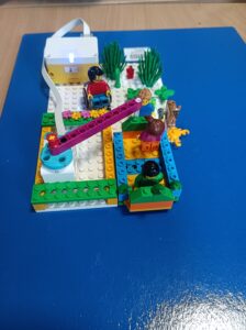 Model z klocków Lego