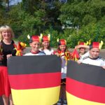 Uczniowie reprezentujący barwy narodowe Niemiec